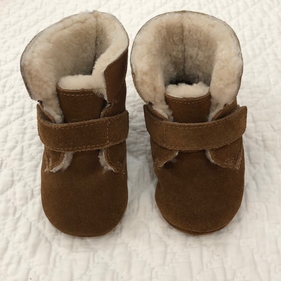 Ralph Lauren Other - Ralph Lauren Suede Baby Booties, Size 2